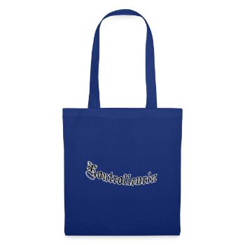 Kontrolleurin - Stoffbeutel - Royalblau - Vorne