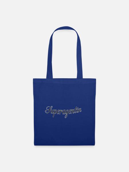 Superagentin - Stoffbeutel - Royalblau
