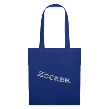 Zocker - Stoffbeutel - Royalblau - Vorne