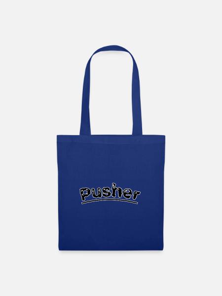 Pusher - Stoffbeutel - Royalblau