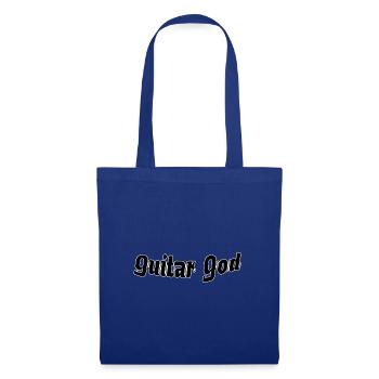 Dieu de la guitare - Sac en tissu - bleu royal - Devant