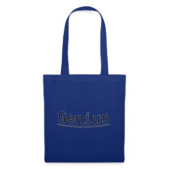 Genius - Tote Bag - royal blue - Front