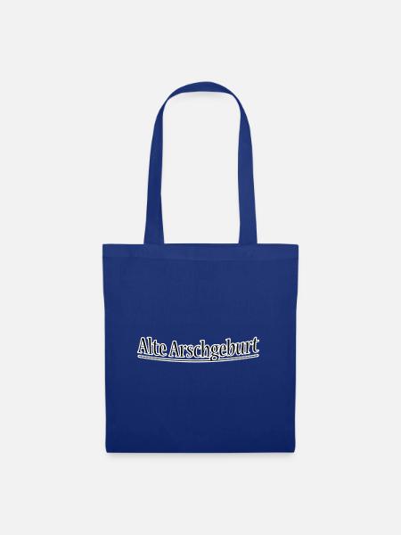 Akte Arschgeburt - Stoffbeutel - Royalblau