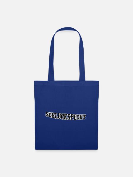 Schluckspecht - Stoffbeutel - Royalblau