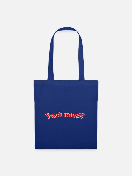 Pack mas - Stoffbeutel - Royalblau