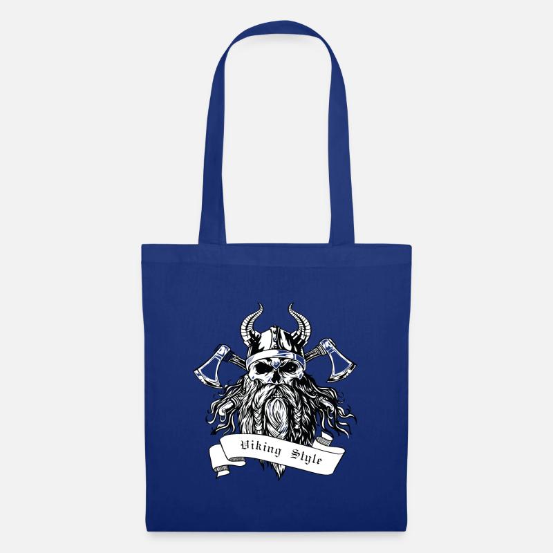 Viking Style - Stoffbeutel - Royalblau