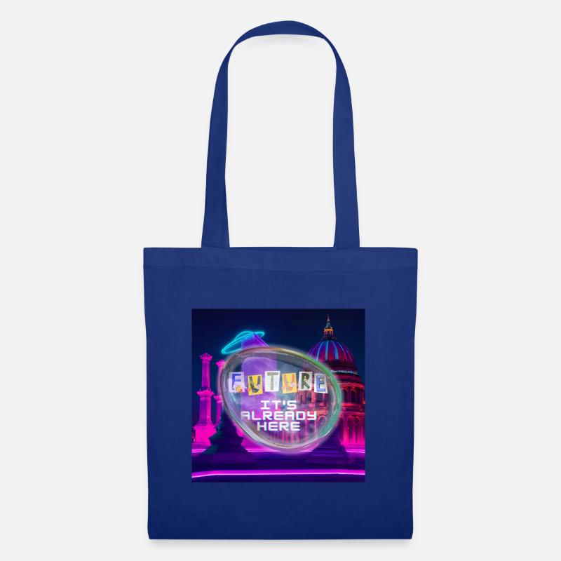 Future it's already here - Tote Bag - royal blue