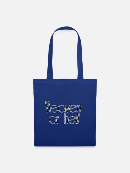 Heaven or hell - Stoffbeutel - Royalblau