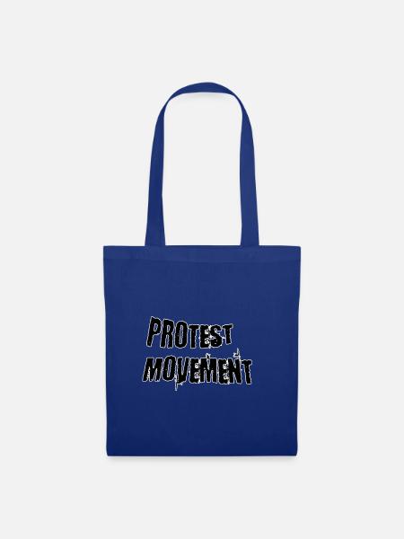 Protest Movement - Stoffbeutel - Royalblau