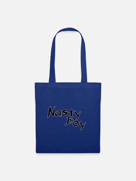 Nasty boy - Stoffbeutel - Royalblau