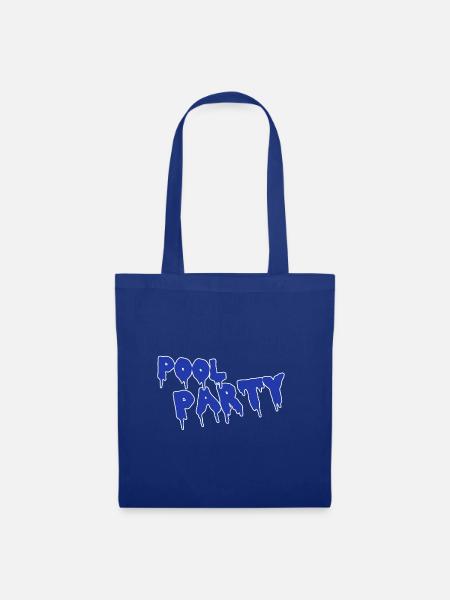 Pool party - Stoffbeutel - Royalblau