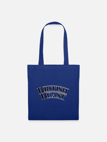 British Beast - Stoffbeutel - Royalblau