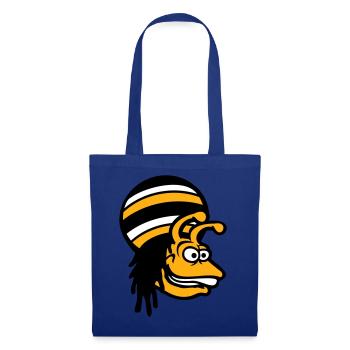 snail reggae music rasta hair hat Jamaica - Tote Bag - royal blue - Front
