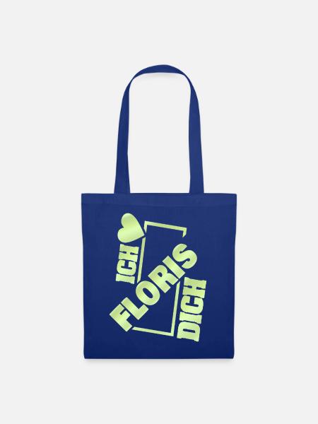 Floris - Stoffbeutel - Royalblau