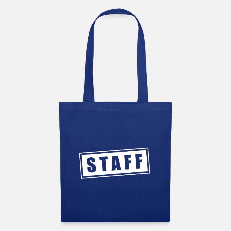 staff - Stoffbeutel - Royalblau