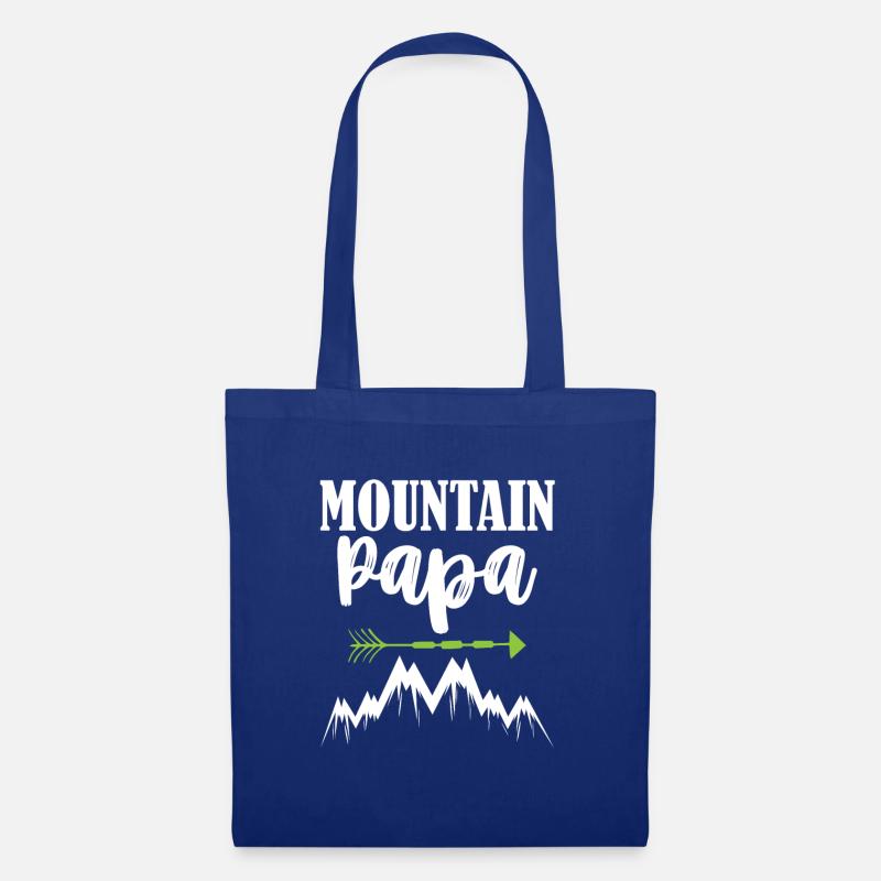 papa berge - Stoffbeutel - Royalblau