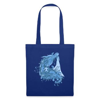 Mutter Natur - Stoffbeutel - Royalblau - Vorne