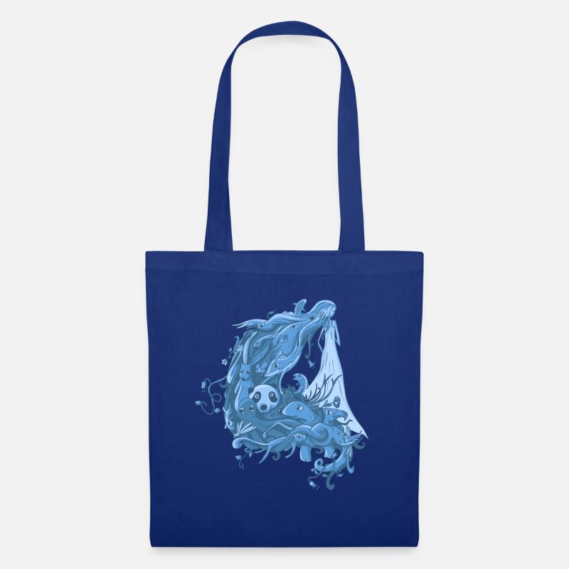 Mutter Natur - Stoffbeutel - Royalblau