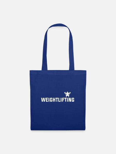 Weightlifting - Stoffbeutel - Royalblau