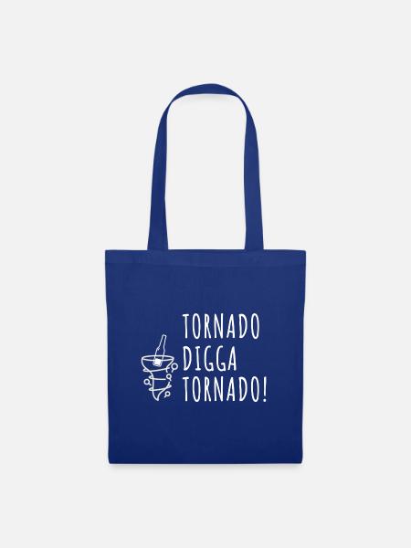 Tornado Digga Tornado - Stoffbeutel - Royalblau
