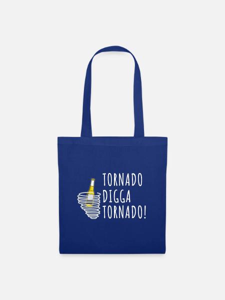 Tornado Digga Tornado - Stoffbeutel - Royalblau