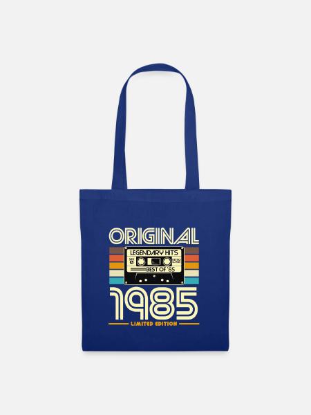 Originale limitierte Edition von 1985 - Stoffbeutel - Royalblau