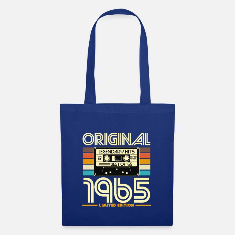 Cassetta originale edizione limitata del 1965 - Borsa di stoffa - blu royal
