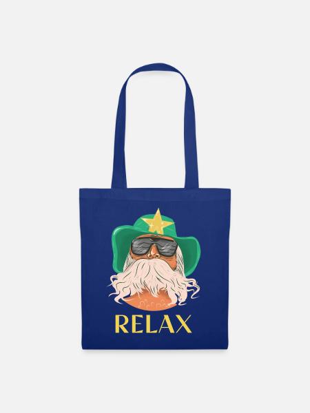 BEARDED RELAX WESTERN STAR - Stoffbeutel - Royalblau