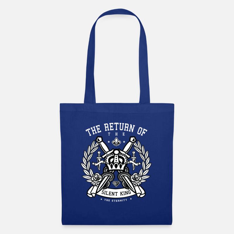 Crown - Stoffbeutel - Royalblau