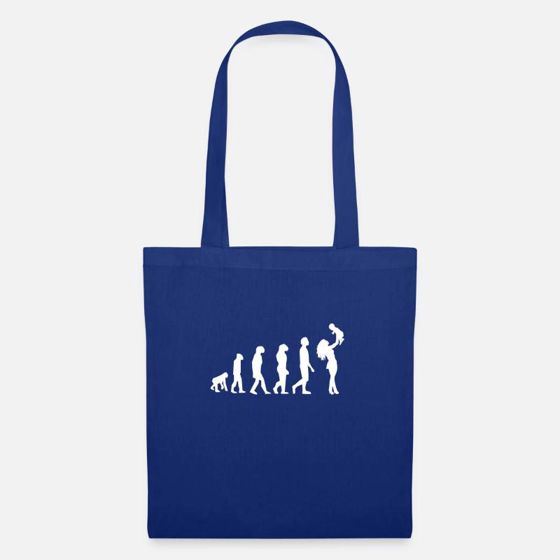 ÉVOLUTION MAMAN - Sac en tissu - bleu royal