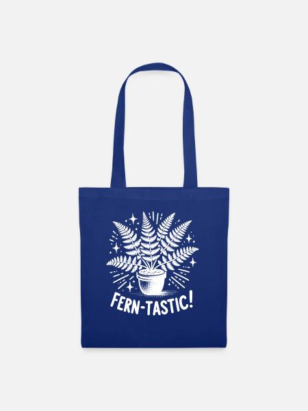 Farn-tastisch! - Stoffbeutel - Royalblau