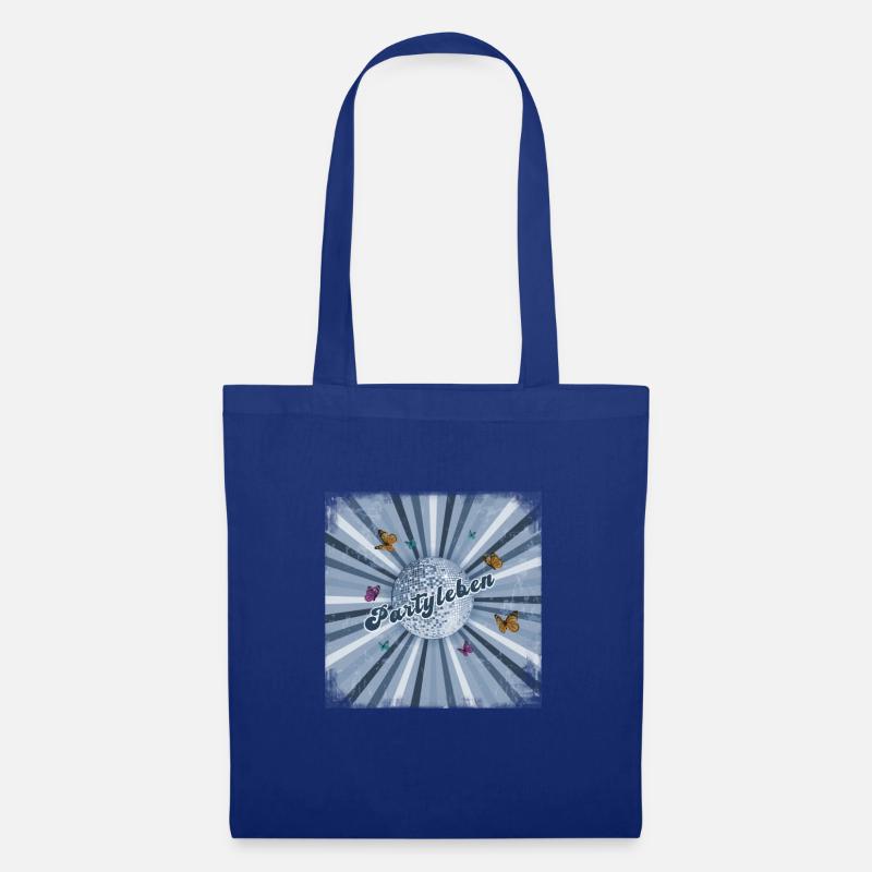 party dance retro disco - Tote Bag - royal blue