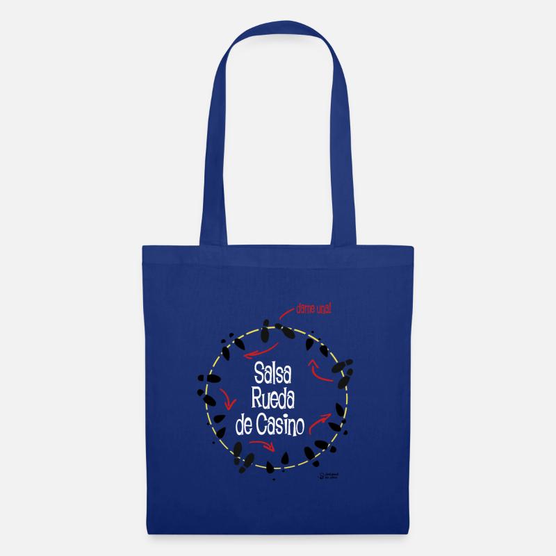 Salsa Rueda de Casino - Stoffbeutel - Royalblau