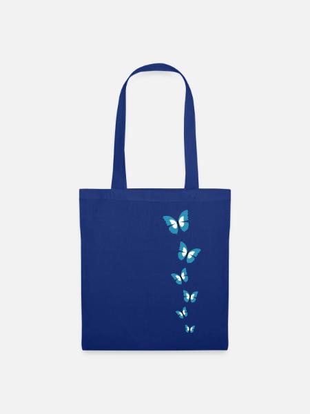 butterfly - Tote Bag - royal blue