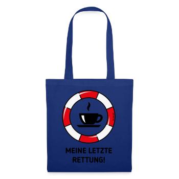 My last resort! (Coffee Coffee Drinker POS3C) - Tote Bag - royal blue - Front