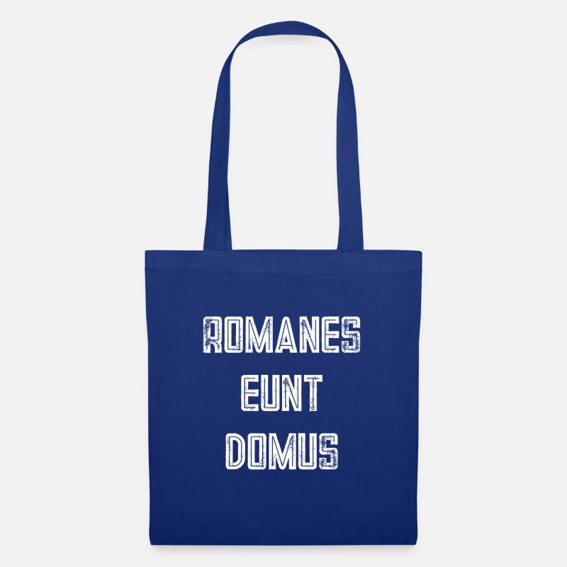 romanes eunt domus - Stoffbeutel - Royalblau