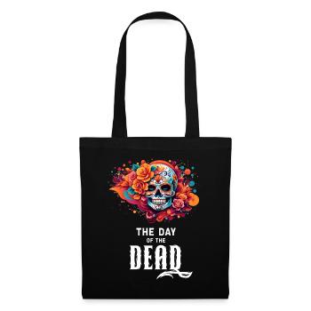 Chemise Mystic Statement : Jour des morts - Sac en tissu - noir - Devant
