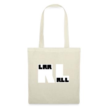 RLRRLRLL Drums Paradiddle - Sac en tissu - nature - Devant