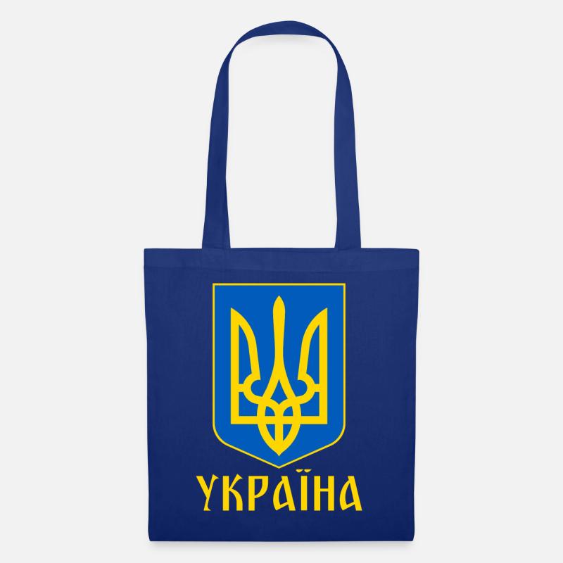 UKRAINE - Stoffbeutel - Royalblau
