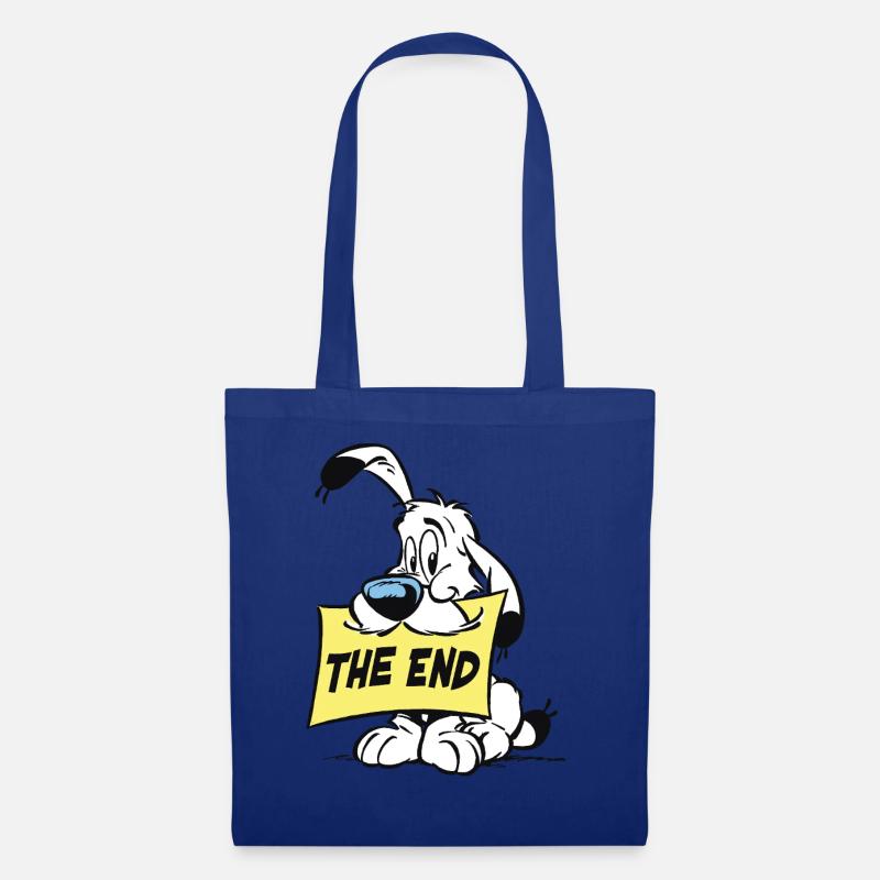 Asterix & Obelix - Idefix 'The End' - Stoffbeutel - Royalblau