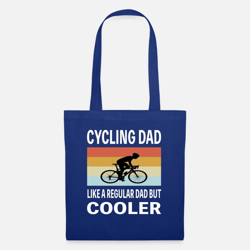 Cycling Dad - Like a Regular Dad But Cooler - Stoffbeutel - Royalblau