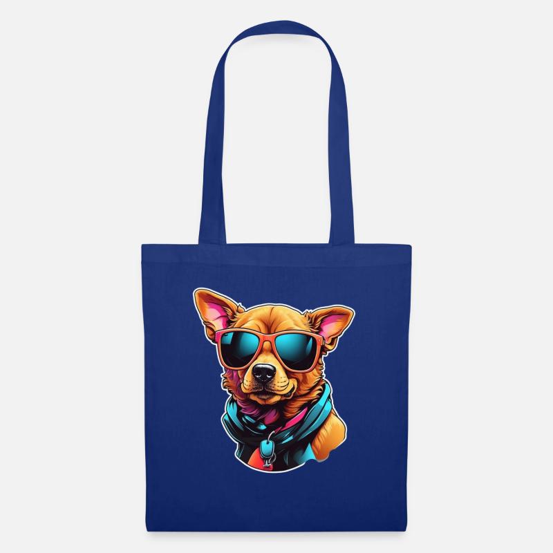 Cool Canine - Stoffbeutel - Royalblau