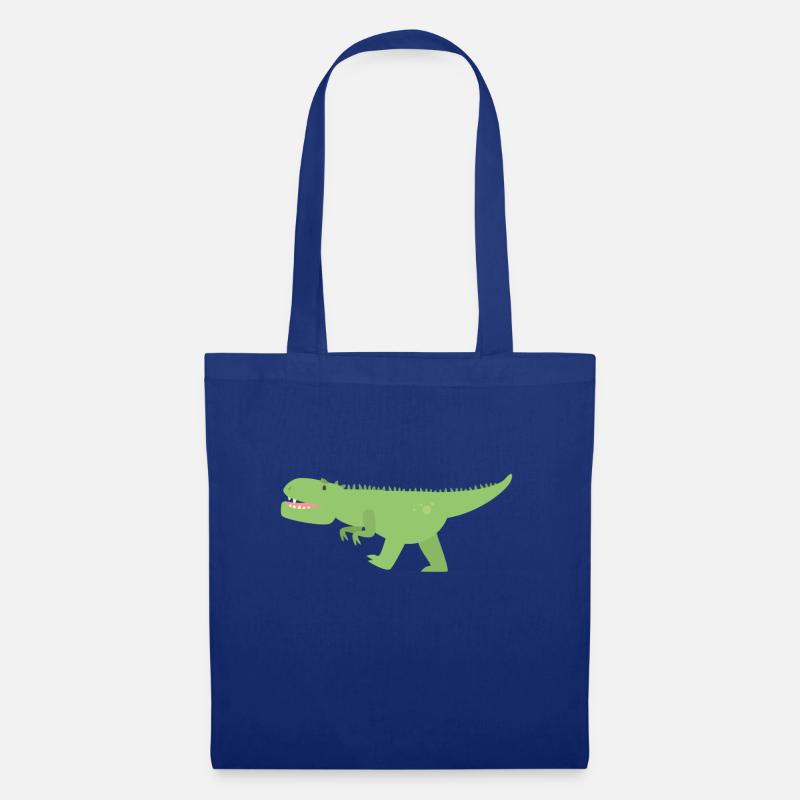 Dino - Stoffbeutel - Royalblau