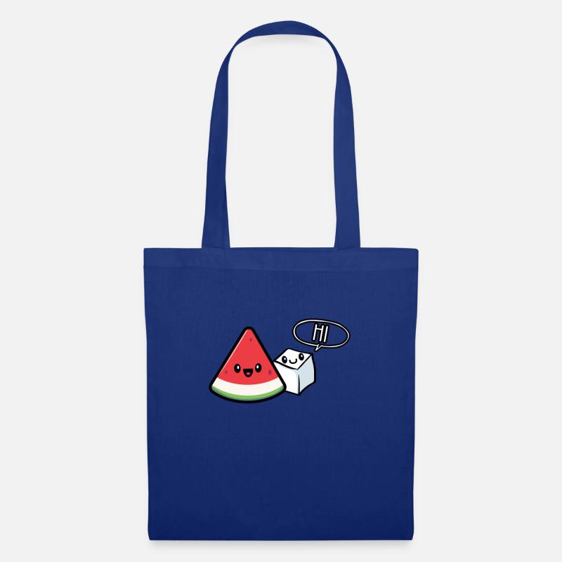 Watermelon Sugar High Hi lustiger Spruch Geschenk - Stoffbeutel - Royalblau