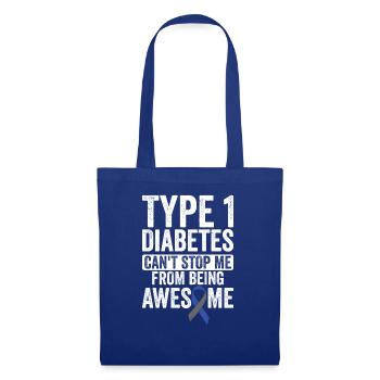 T1d Fantastisch Kann Nicht Aufhören - Bewusstsein - Stoffbeutel - Royalblau - Vorne