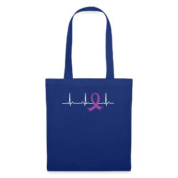 ECG dementia heartbeat impulse - Tote Bag - royal blue - Front
