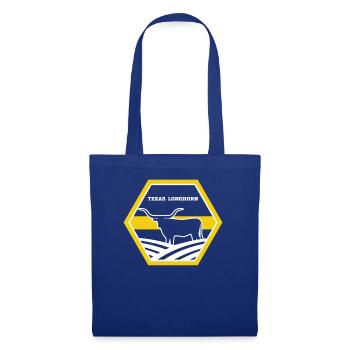 Rancher Cattle Rancher - Texas Longhorn - Tote Bag - royal blue - Front