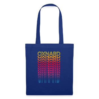 Retro Nostalgic USA City - Rainbow Oxnard - Sac en tissu - bleu royal - Devant