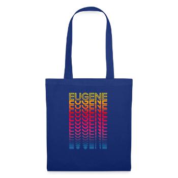Retro Nostalgic USA City - Rainbow Eugene - Sac en tissu - bleu royal - Devant