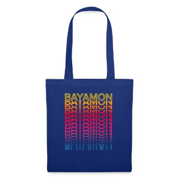 Retro Nostalgic USA City - Rainbow Bayamon - Sac en tissu - bleu royal - Devant